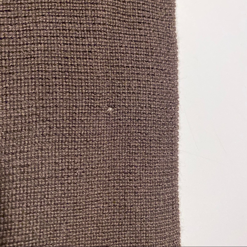 Miu Miu Brown Wool Zipper Cardigan Sweater - image 7